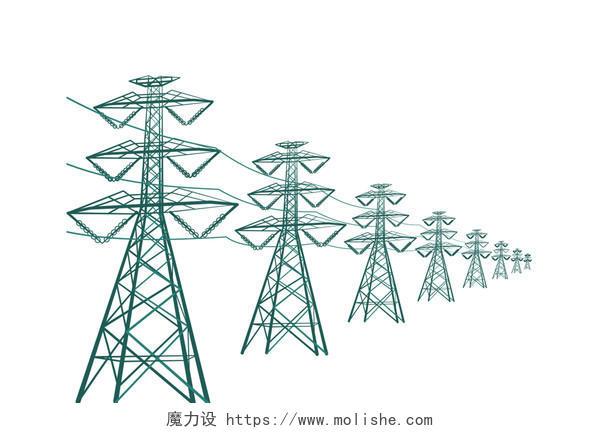 国家电网电线塔高压线